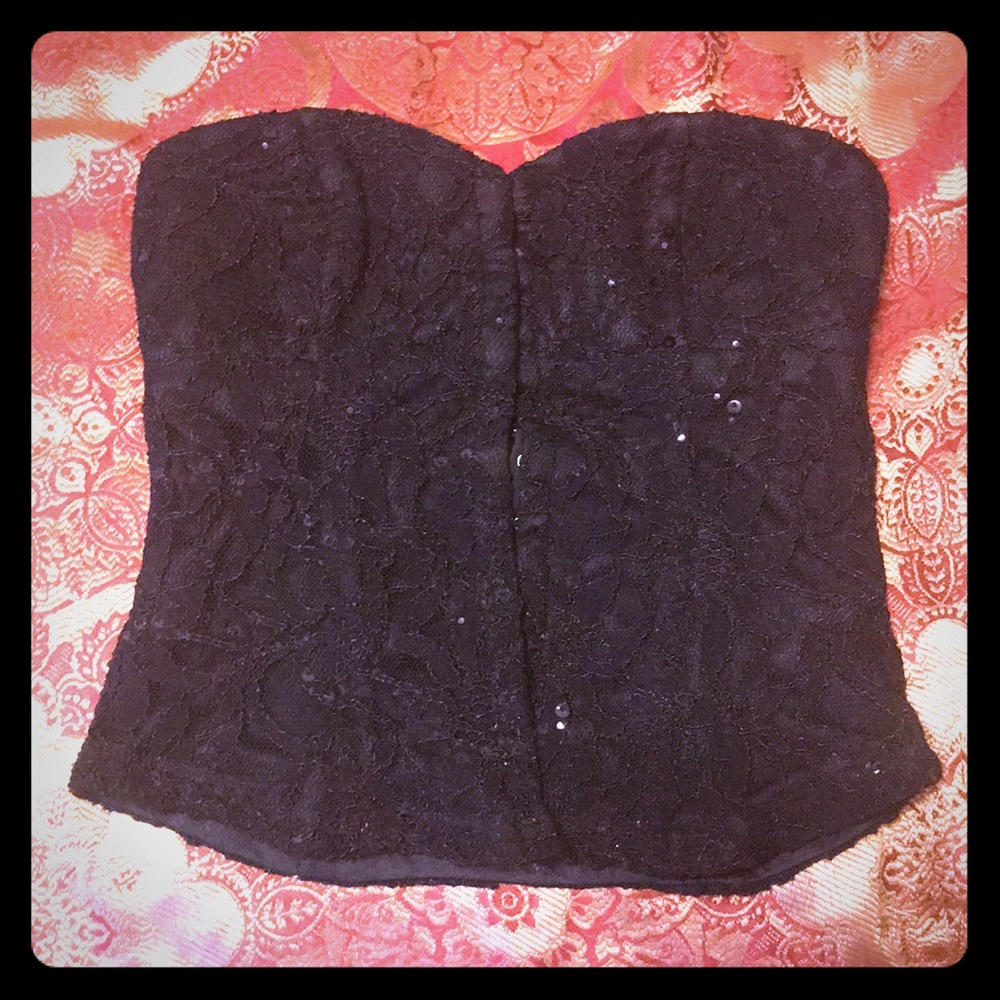 Forever 21 Tube Top (Sequence Black)